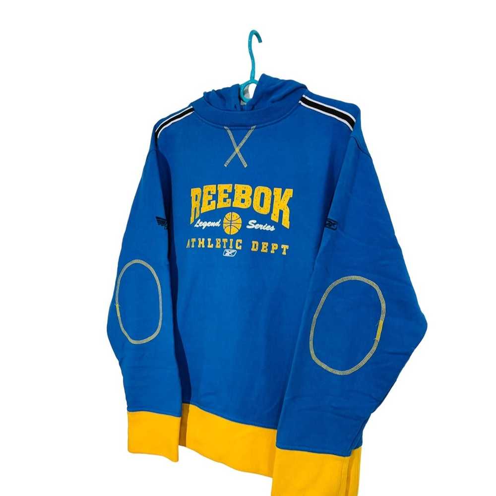 Reebok × Vintage Reebok hoodie vintage sweatshirt… - image 2