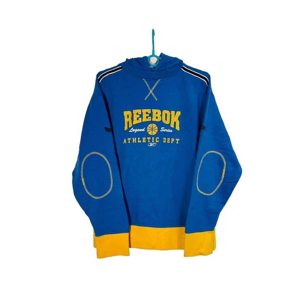 Reebok × Vintage Reebok hoodie vintage sweatshirt… - image 3