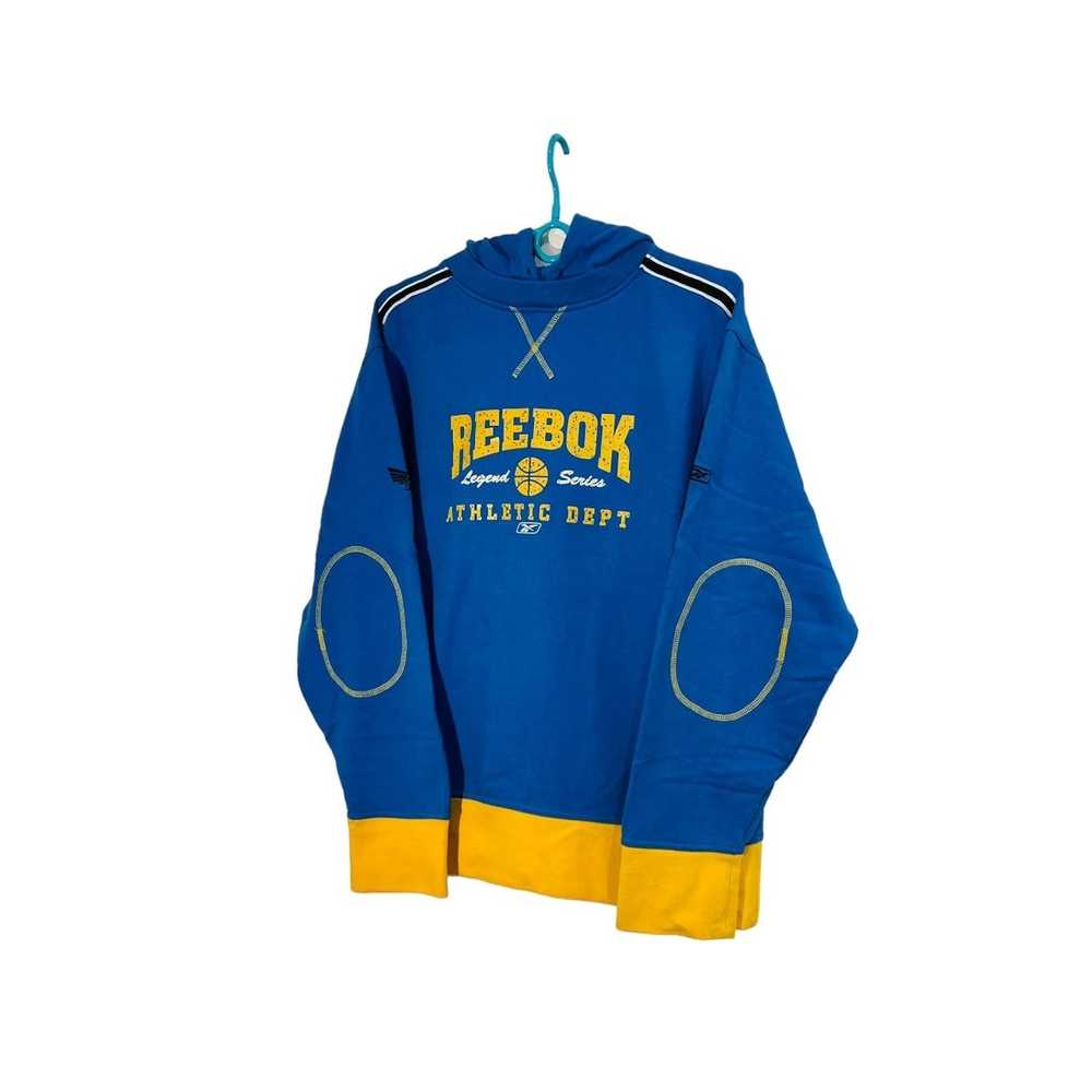 Reebok × Vintage Reebok hoodie vintage sweatshirt… - image 6