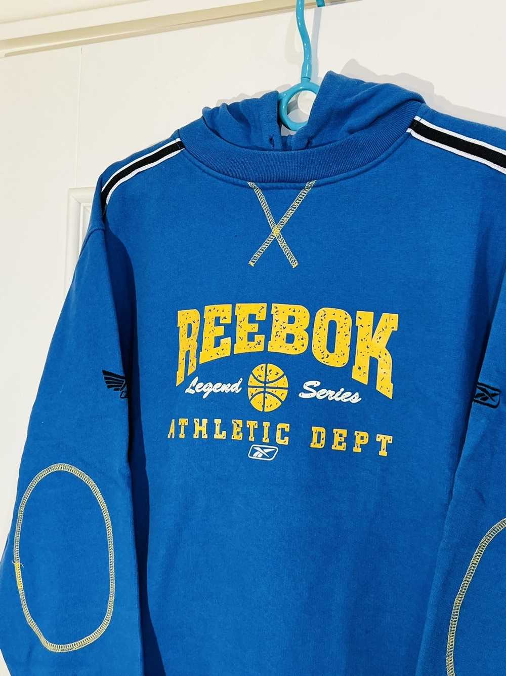 Reebok × Vintage Reebok hoodie vintage sweatshirt… - image 7