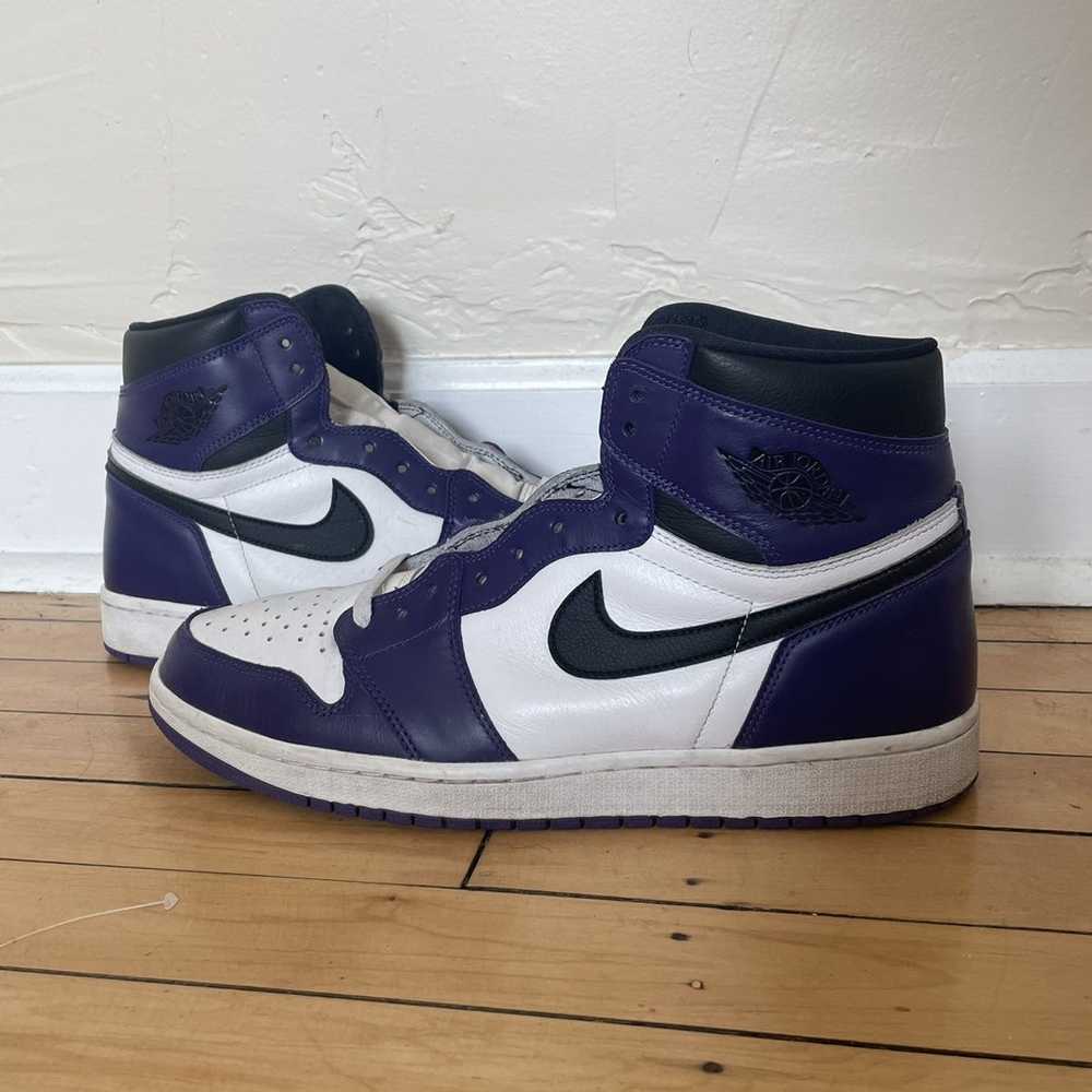 Jordan Brand Jordan 1 ‘Court Purple’ 2.0 size 13 - image 1