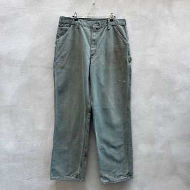 vintage carhartt pants green - Gem