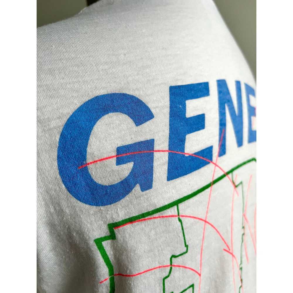 Vintage 80s vintage tee Genesis Invisible Touch t… - image 3