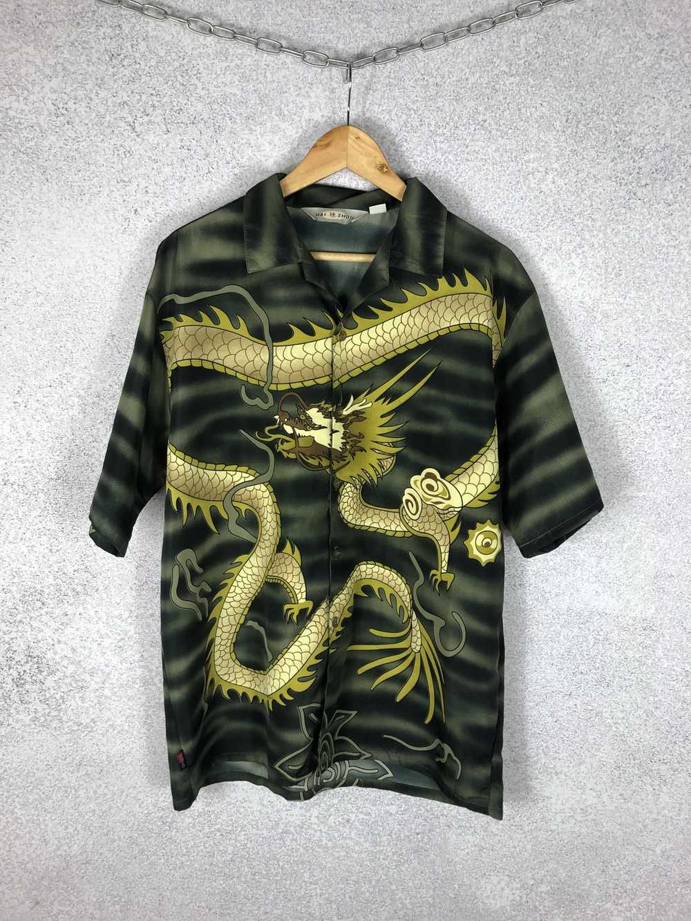 Art × Crazy Shirts × Streetwear Vintage Dragon Ar… - image 1