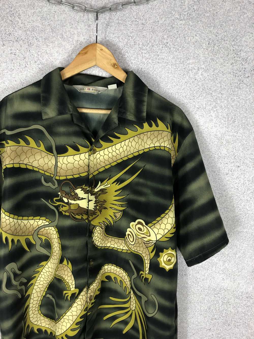 Art × Crazy Shirts × Streetwear Vintage Dragon Ar… - image 3