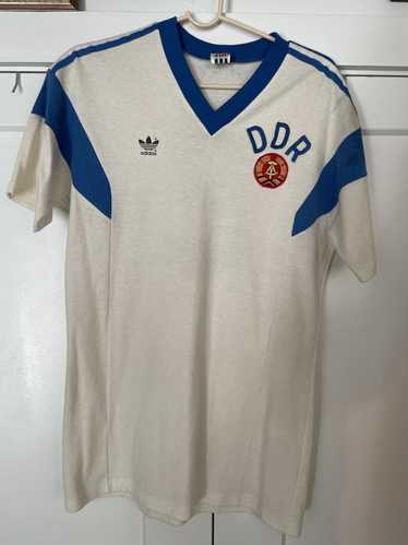 Vintage 90s Adidas West Germany Style World Cup Jersey Large 