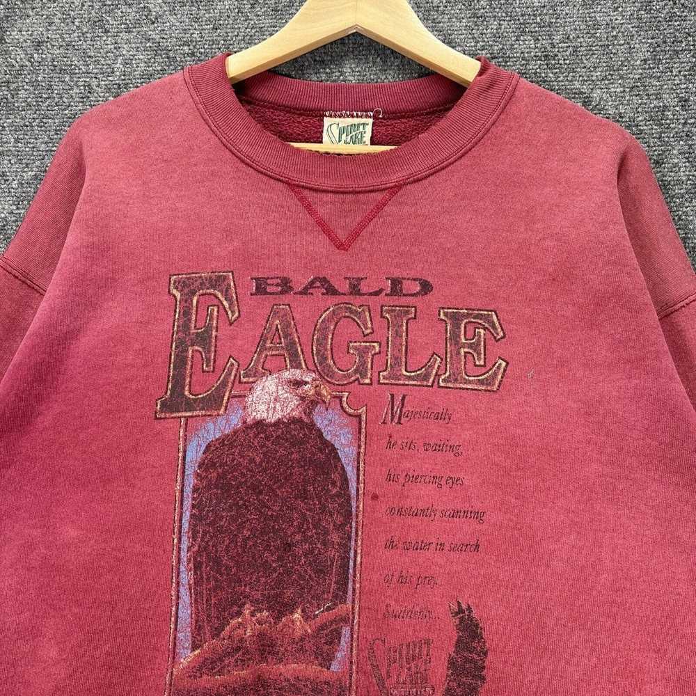 Streetwear × Vintage Vintage Eagle Sweatshirt Men… - image 3