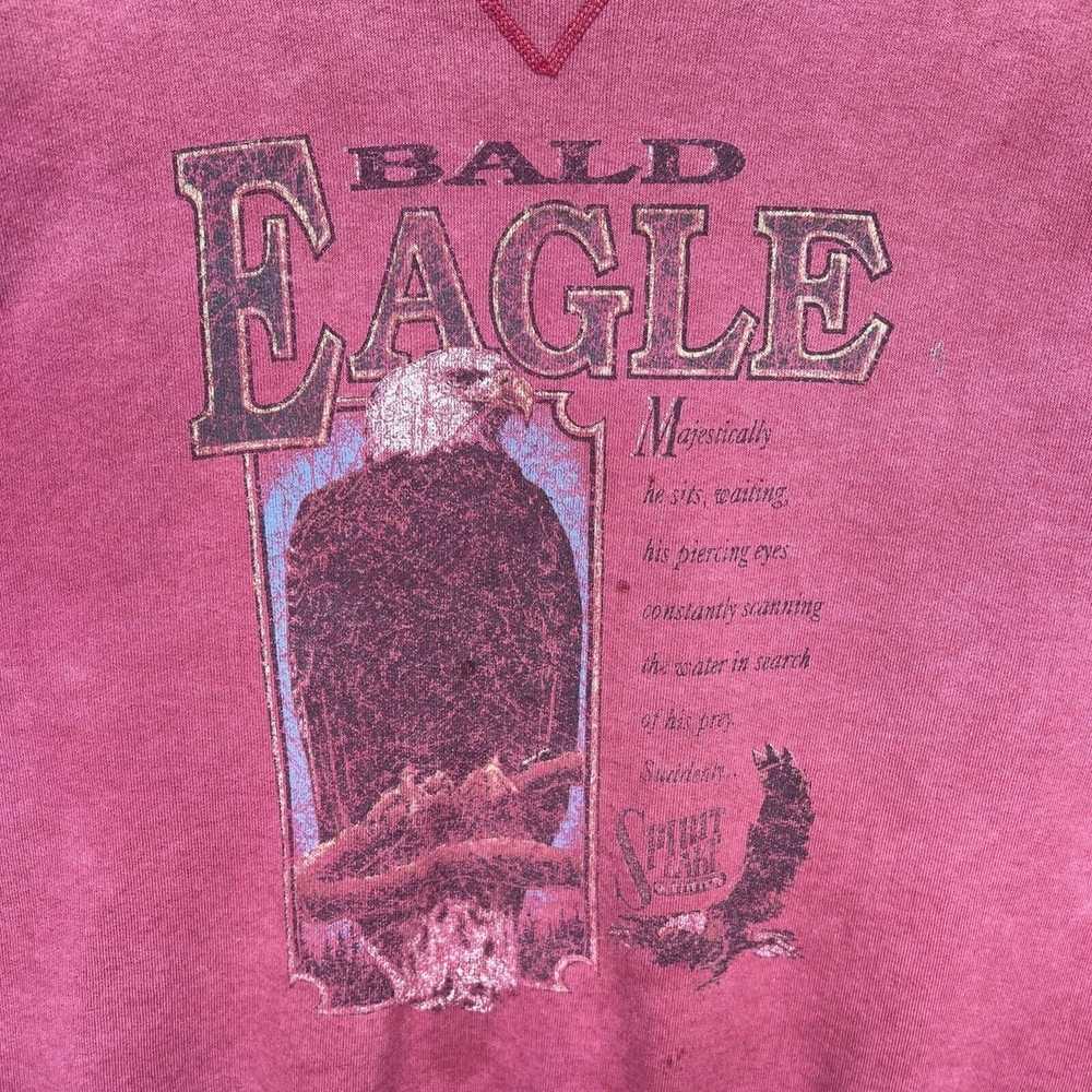 Streetwear × Vintage Vintage Eagle Sweatshirt Men… - image 6