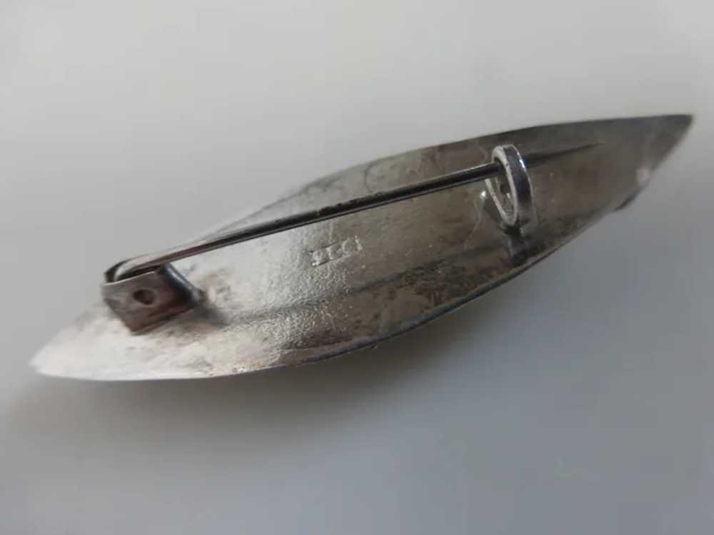 Amethyst Sterling Silver Brooch Pin - image 6
