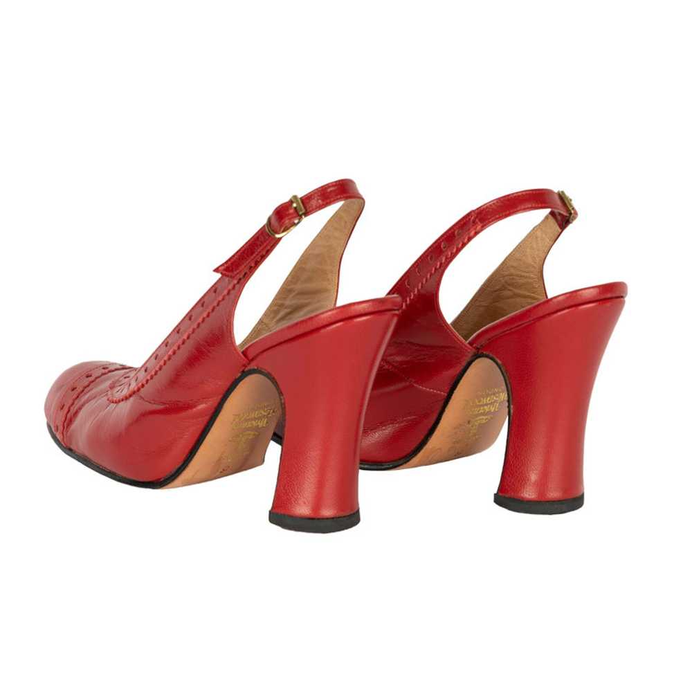 Vivienne Westwood Pumps/Peeptoes Leather in Red - image 3