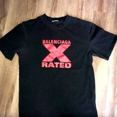BALENCIAGA X-RatedTシャツ Balenciaga x rated - Gem
