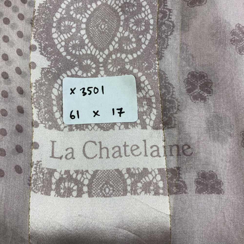 Vintage Vintage La Chatelaine Silk Scarf - image 6