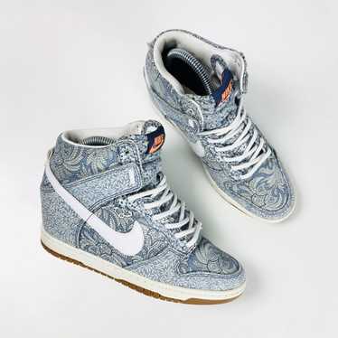 Nike Dunk Sky Hi Sneakerboot Liberty outlet Women's Navy/orange