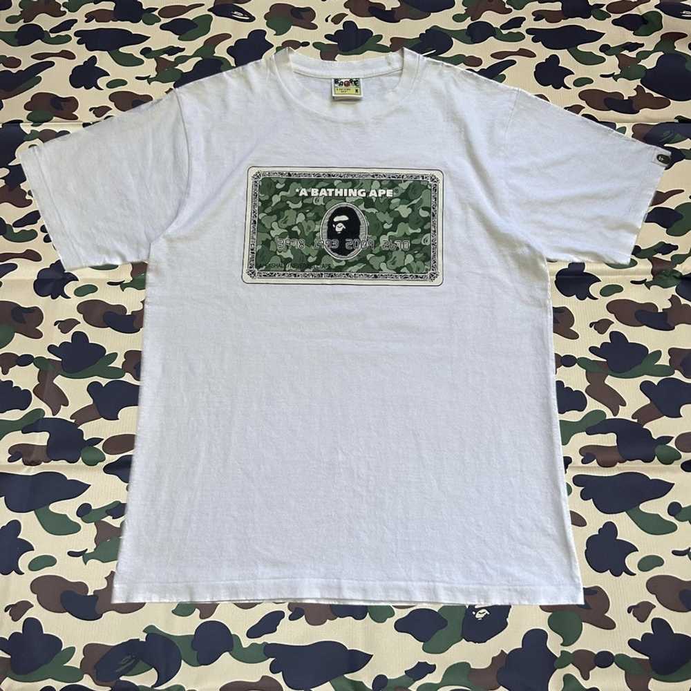 Bape Bape A Bathing Ape Credit Card Logo Tee - image 1