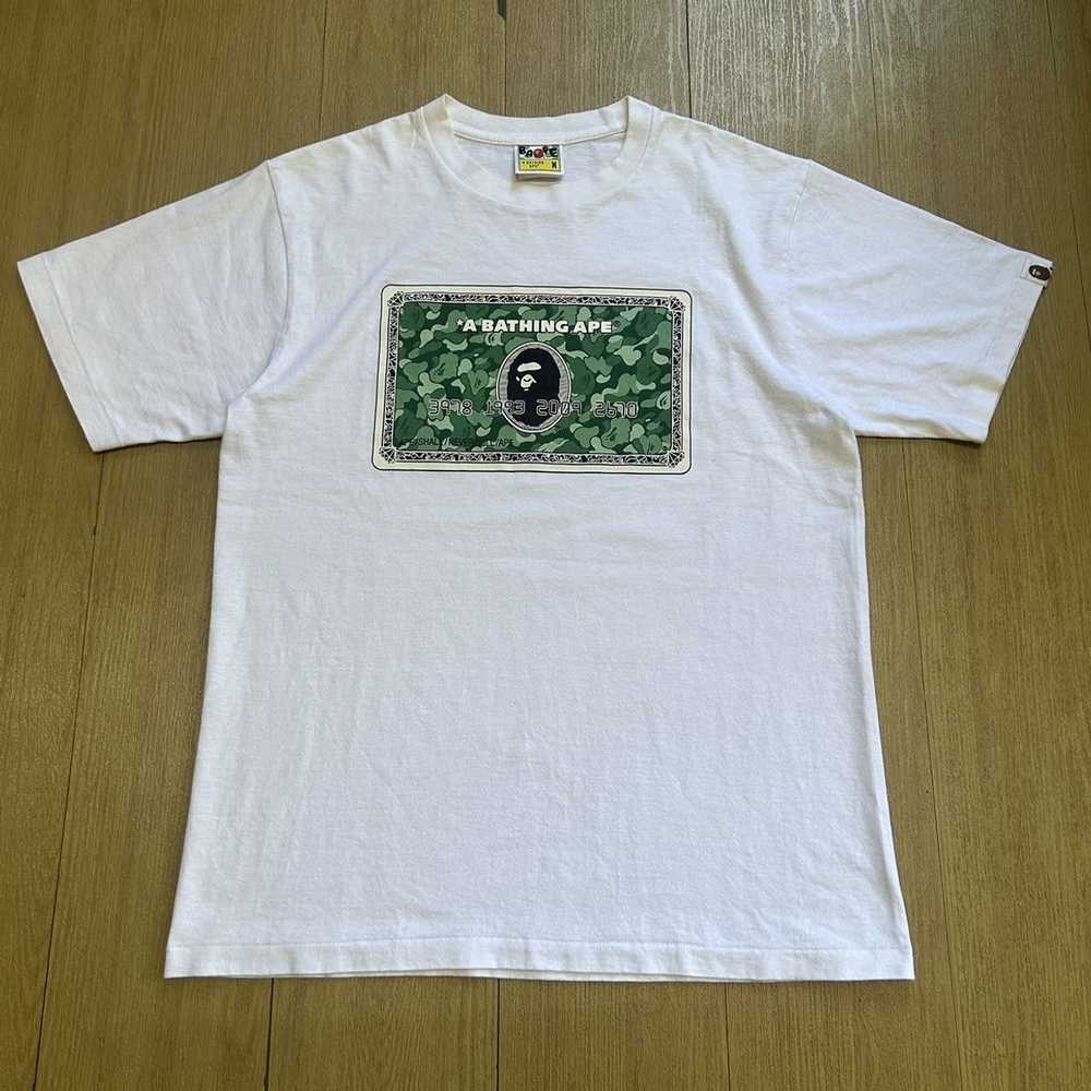 Bape Bape A Bathing Ape Credit Card Logo Tee - image 2