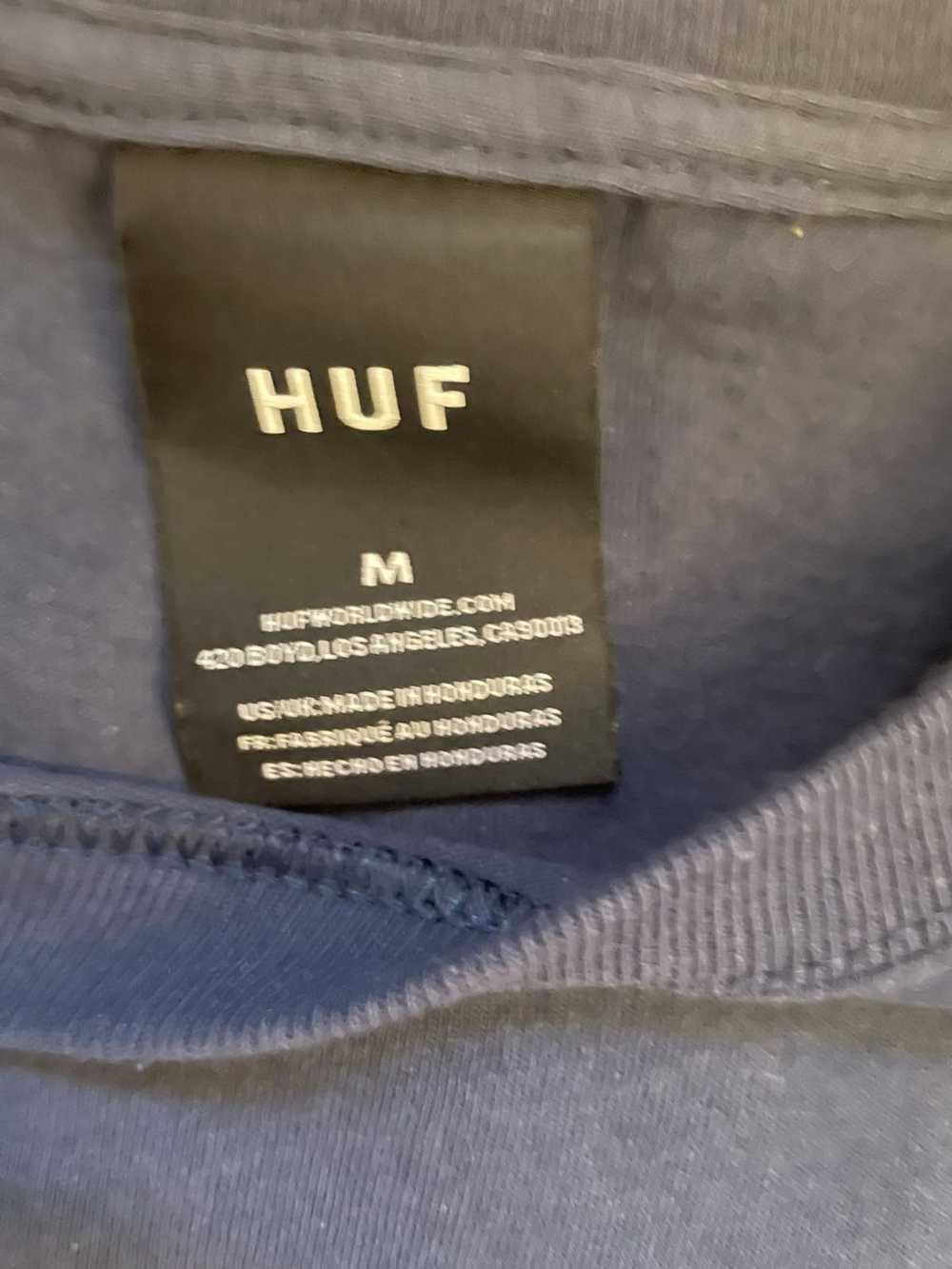 Huf Huf Worldwide Navy Blue Long Sleeve T-Shirt - image 2