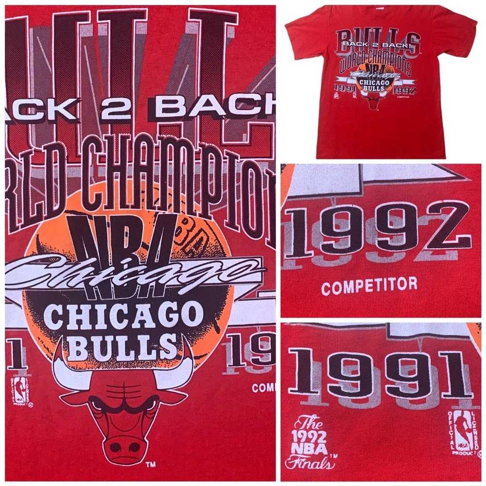 NBA × Streetwear × Vintage Chicago Bulls 1991, 19… - image 1