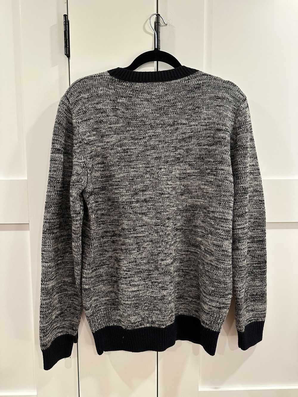 A.P.C. SS14 Crewneck Marled Blue Ringer Sweater - image 3