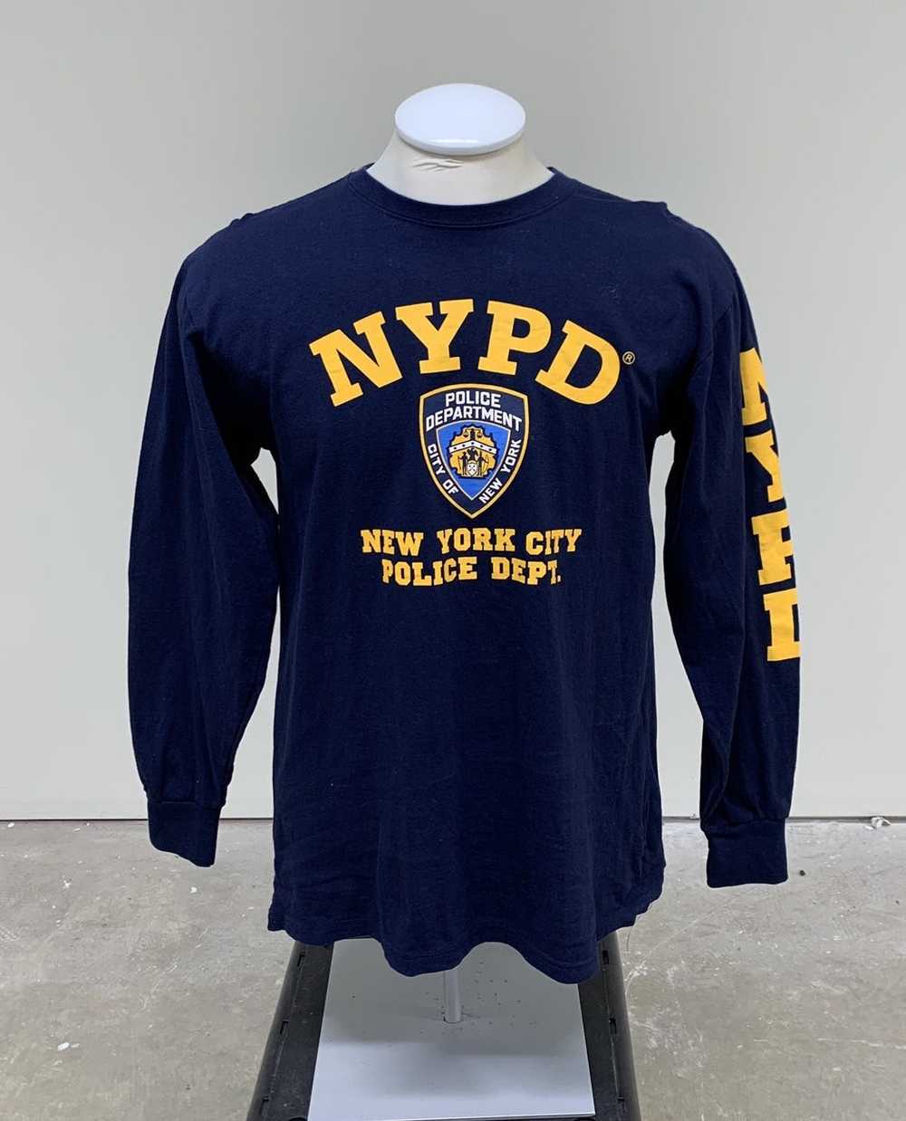 Streetwear × Vintage Y2K / vintage NYPD longsleev… - image 1