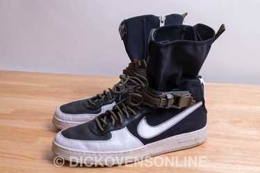 Acronym × Nike AF1 Downtown HI SP Sneakers Black/… - image 1