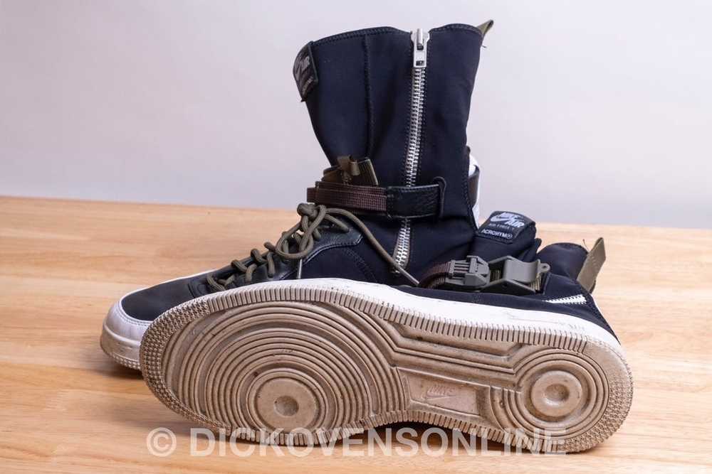 Acronym × Nike AF1 Downtown HI SP Sneakers Black/… - image 2