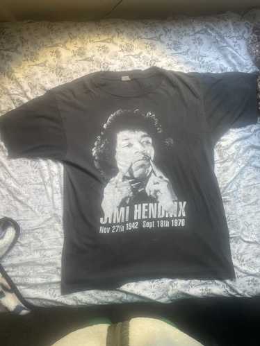 Jimi Hendrix × Rock T Shirt × Vintage Vintage Jimi