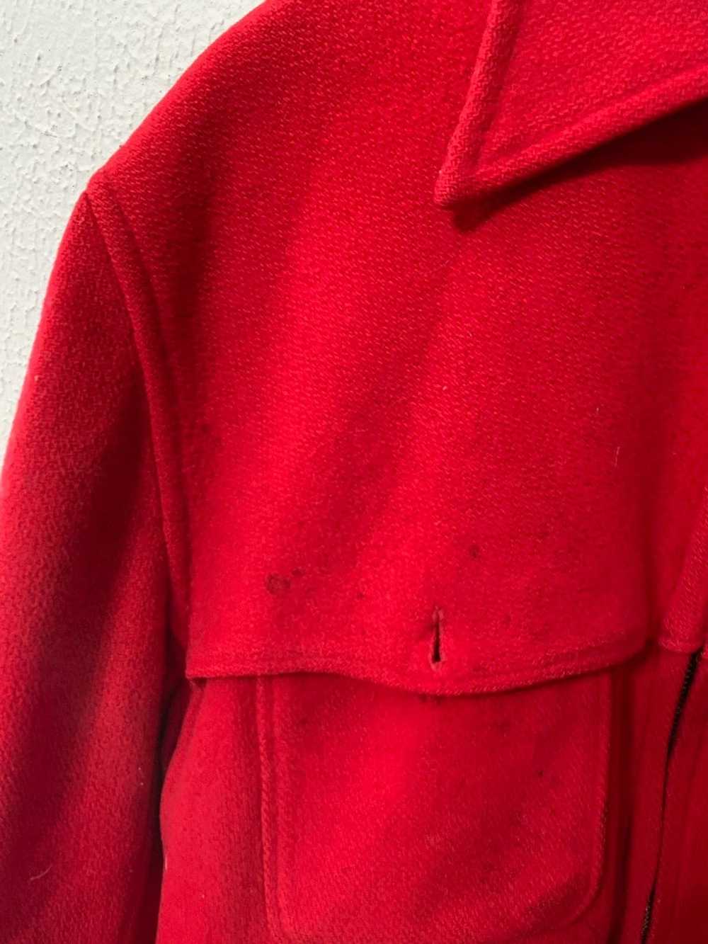 Vintage Vintage 1970s Crimson Tweed Cruiser Jacket - image 3