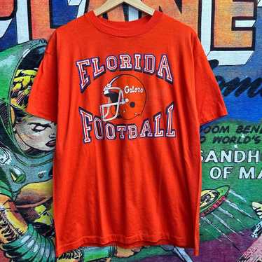 Vtg & Rare University of FLORIDA Gators NCAA Blue Striped 