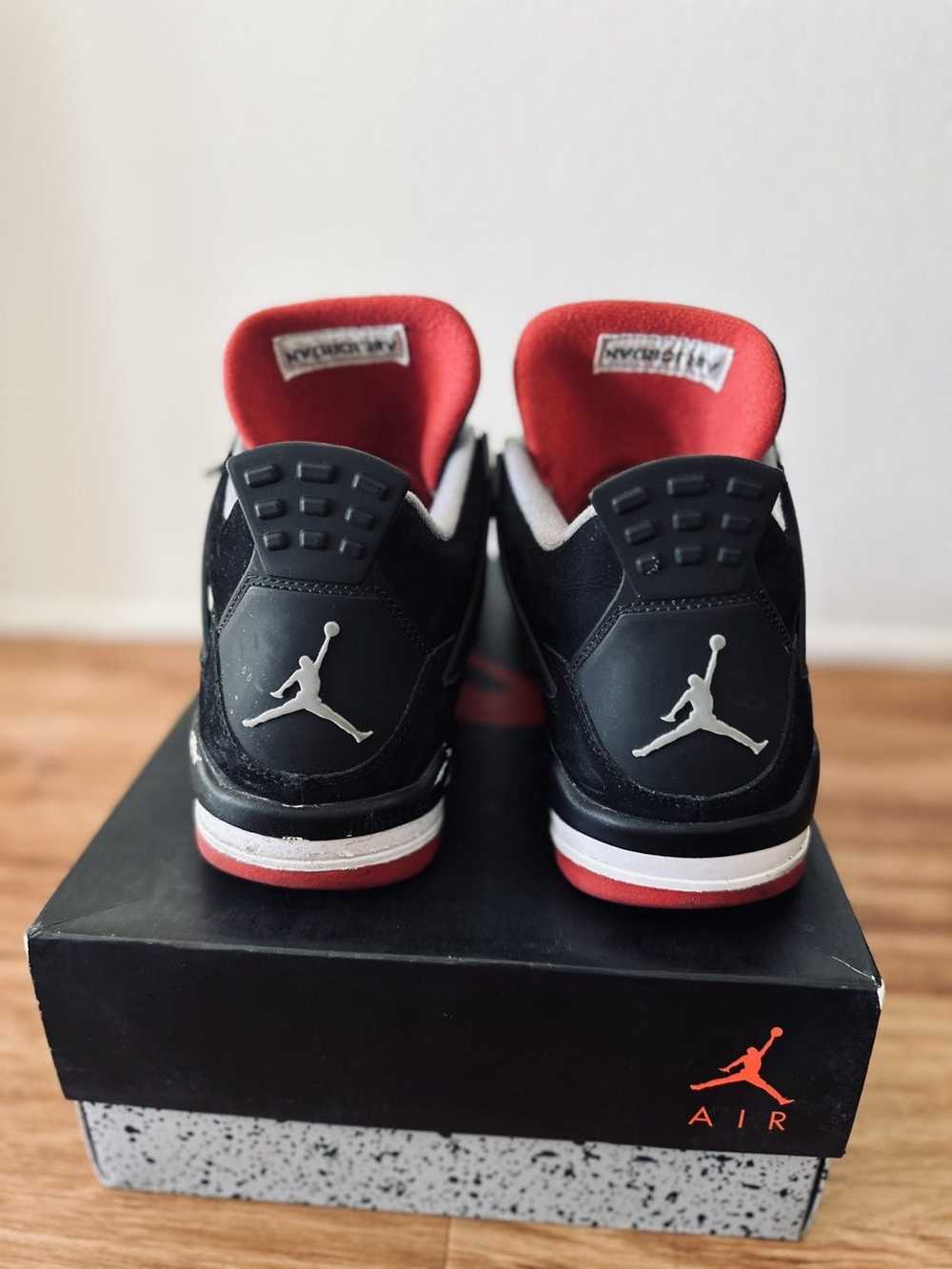 Jordan Brand × Nike Air Jordan 4 Retro ‘Bred’ 2012 - image 3