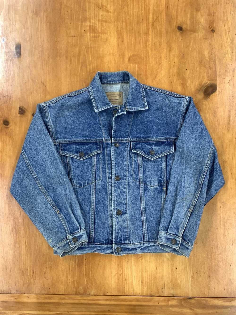 Gap × Vintage Vintage GAP Stone Wash Jean Jacket - image 1