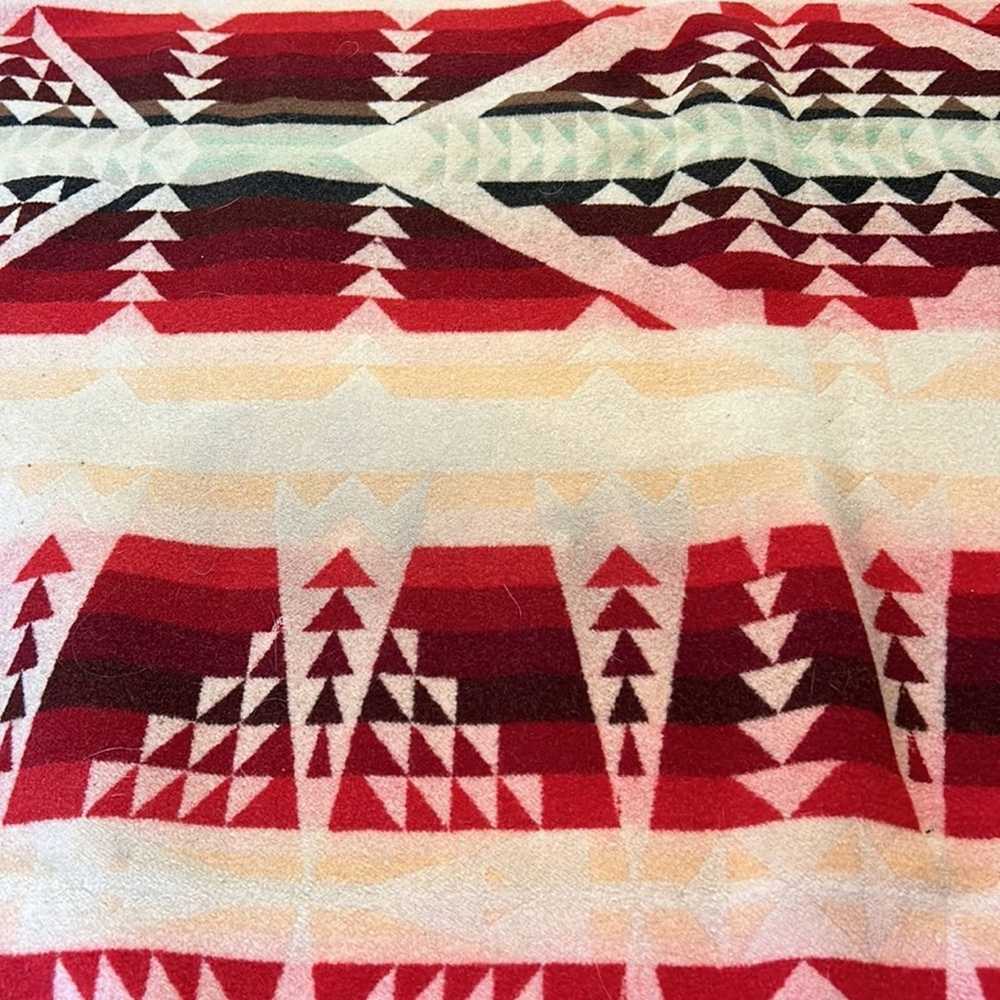 Pendleton Vintage Navajo Print Wool Pendleton Bla… - image 6