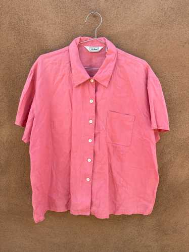 L.L. Bean Women's XL Linen Blouse