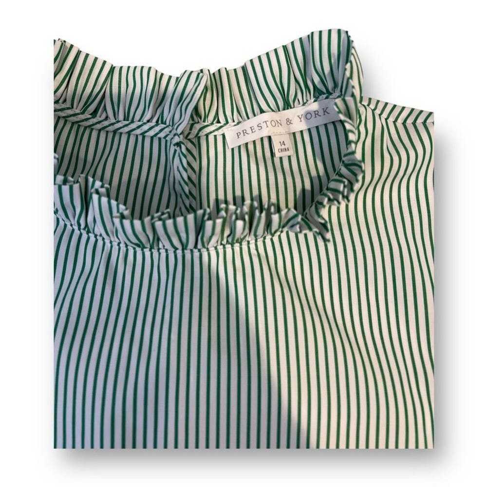 Preston & York Preston & York Striped Sleeveless … - image 2