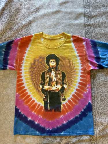 Jimi Hendrix × Vintage Vintage Jimi Hendrix Tie Dy