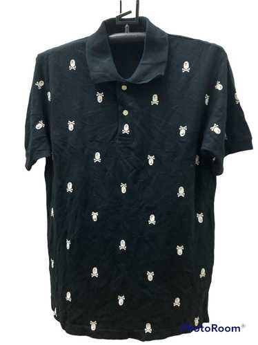 BAPE Majestic Baseball Shirt Shirt Black Men's - US