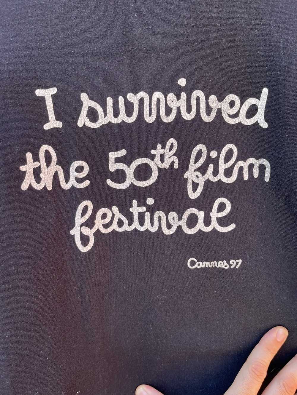 Vintage Vintage 1997 Cannes Film Festival T - Lar… - image 3