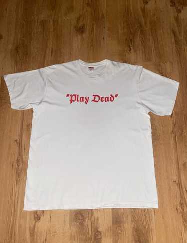 Supreme “Play Dead” Tee White