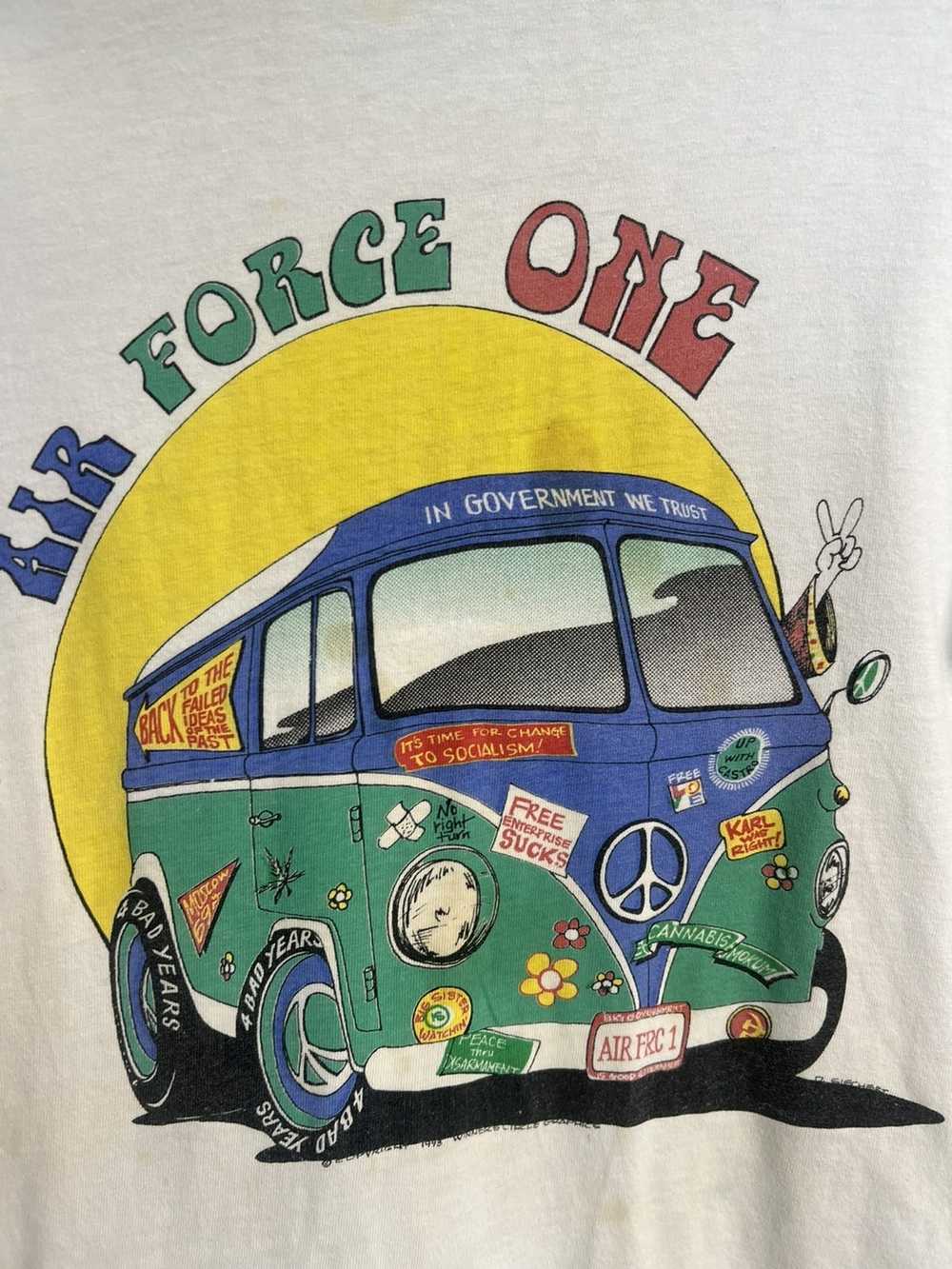 Vintage Vintage Volkswagen bus hippie protest sin… - image 4