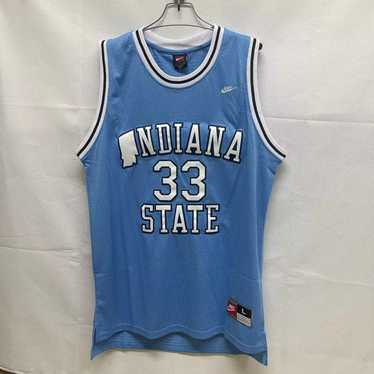 NBA × Vintage Indiana State #33 Larry Bird Blue Je