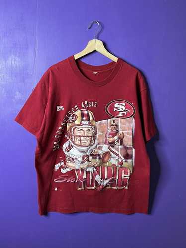 Steve Young #8 San Francisco 49ers Jersey Red adidas Size XL Vintage