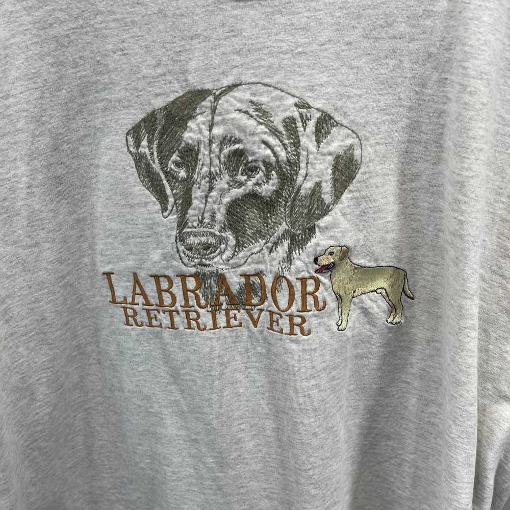 Gildan VINTAGE 2000s Y2K Labrador Retriever Dog S… - image 5