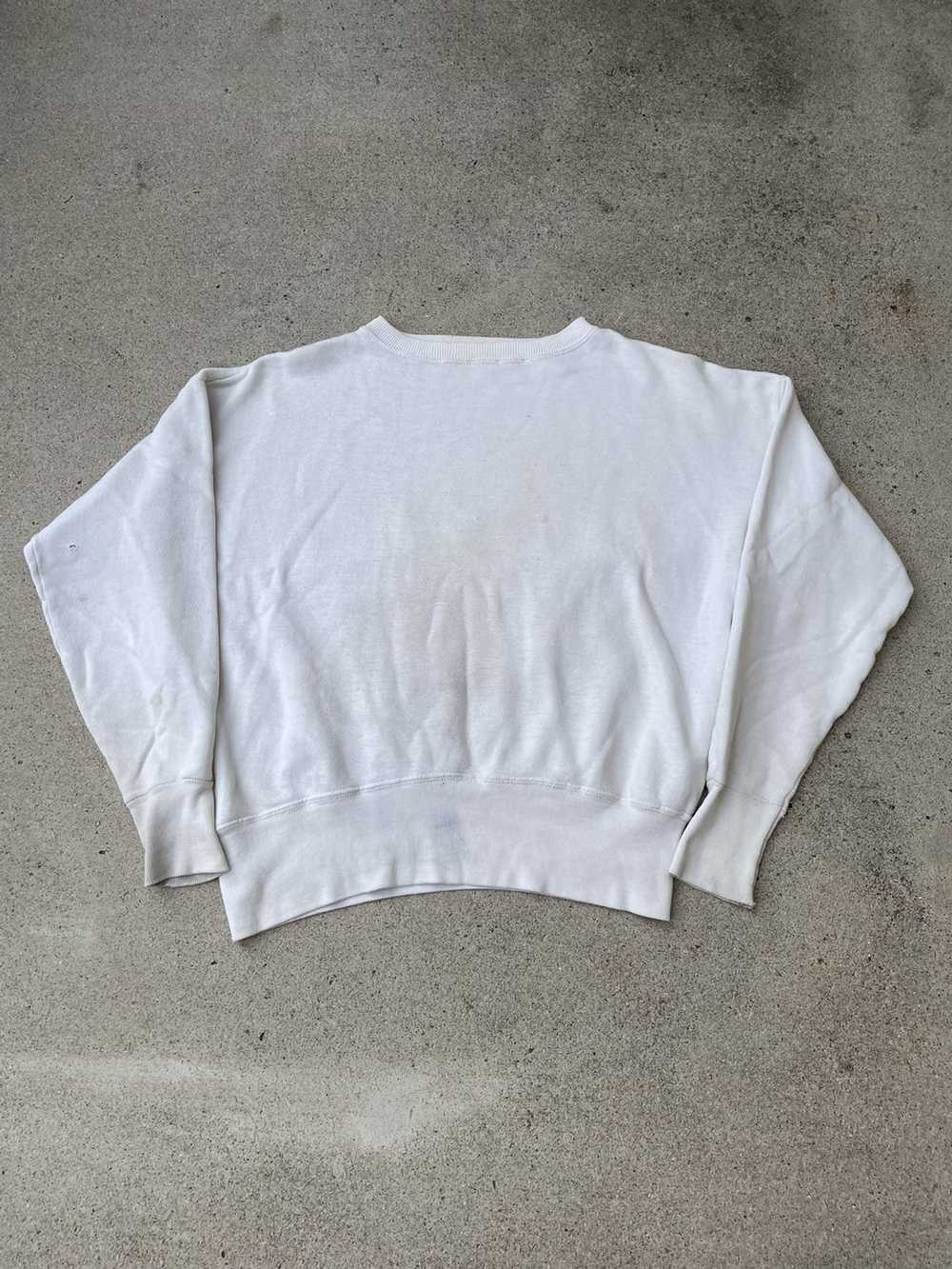 Streetwear × Vintage Vintage 50’s Blank White Dis… - image 1