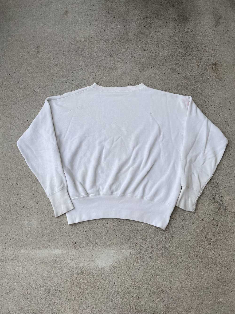 Streetwear × Vintage Vintage 50’s Blank White Dis… - image 2