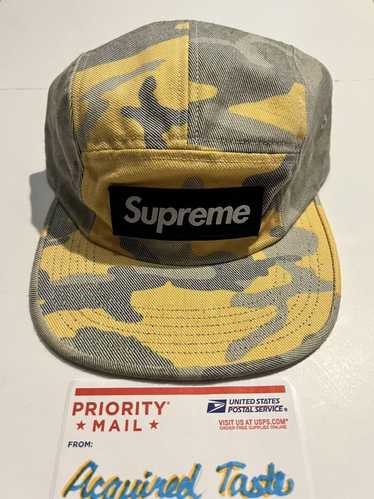 Supreme Supreme washed out camp cap