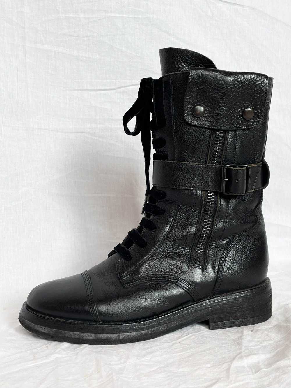 Ann Demeulemeester Ann Demeulemeester combat boot… - image 1