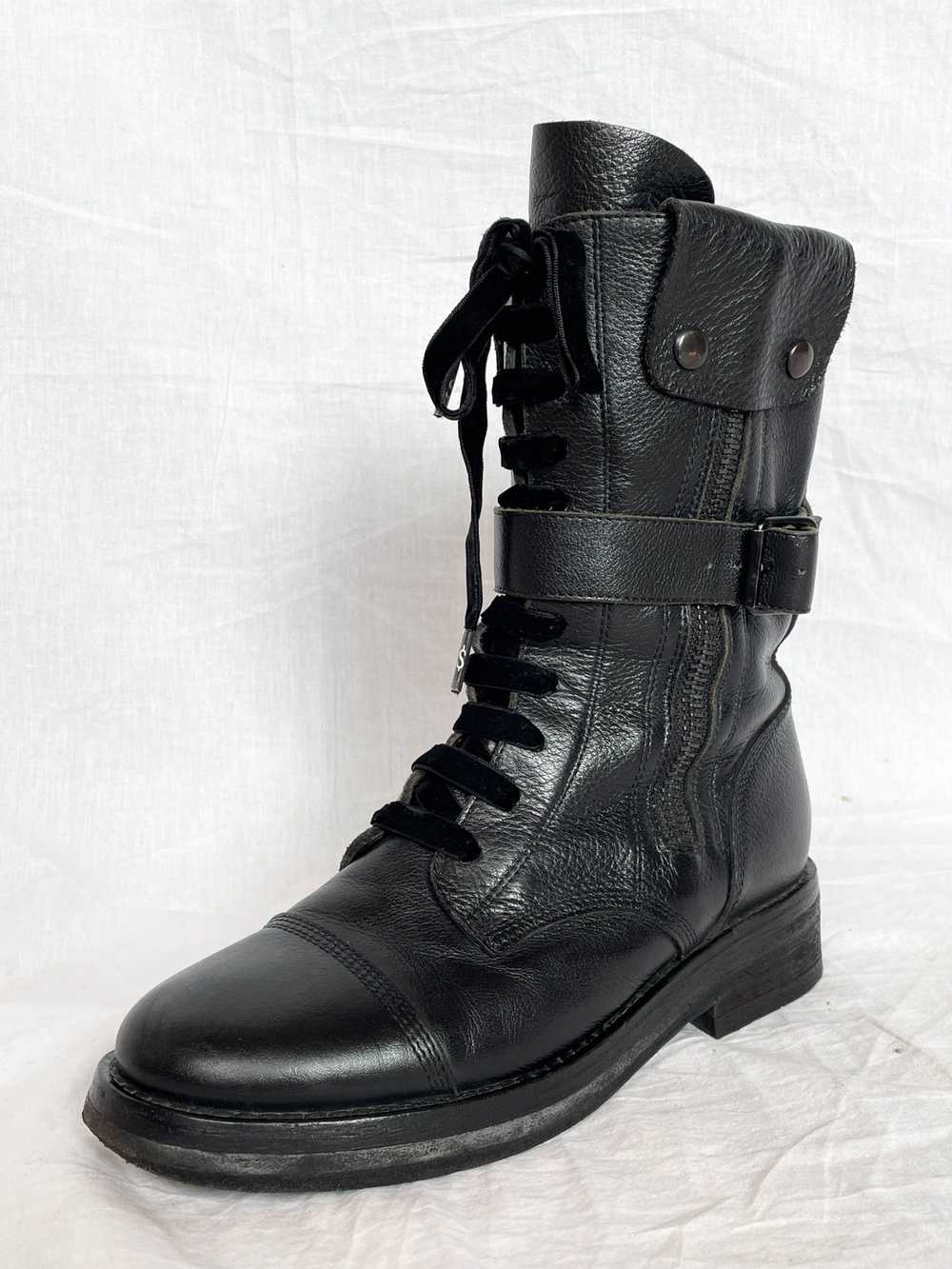 Ann Demeulemeester Ann Demeulemeester combat boot… - image 4