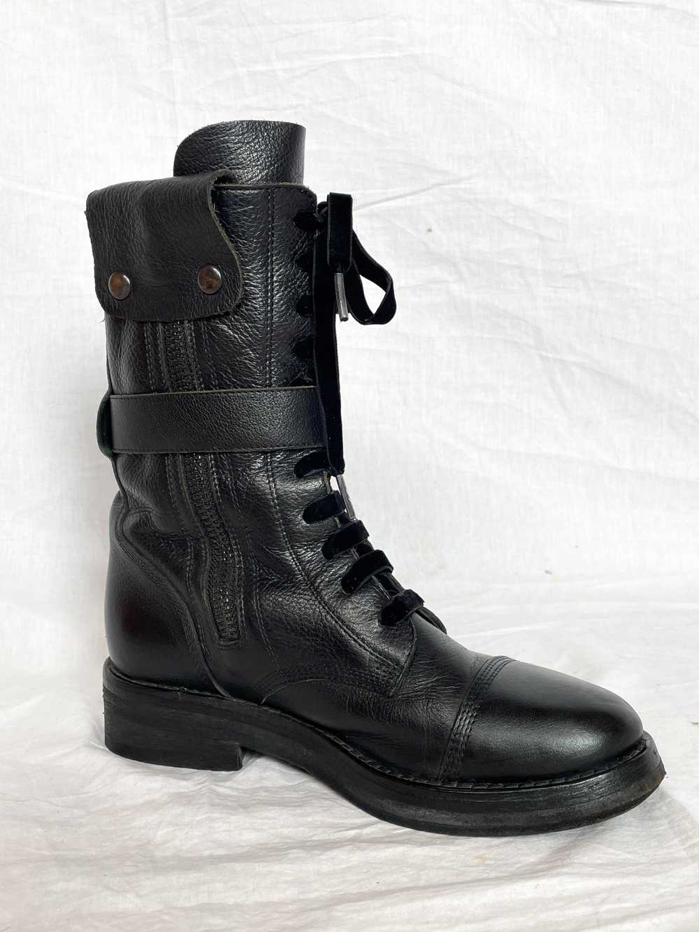 Ann Demeulemeester Ann Demeulemeester combat boot… - image 5