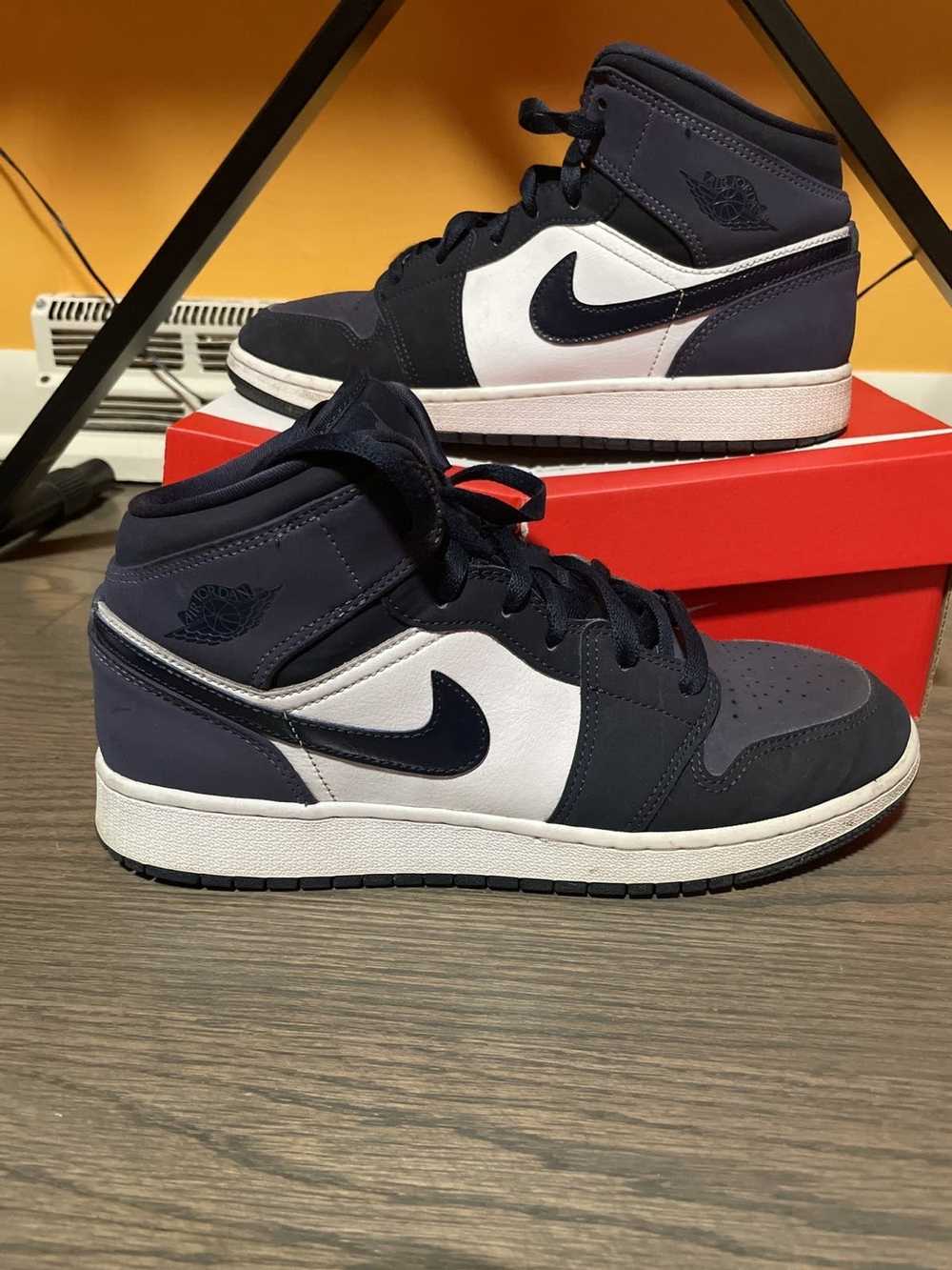 Jordan Brand × Nike Air Jordan 1 Mid Obsidian San… - image 2