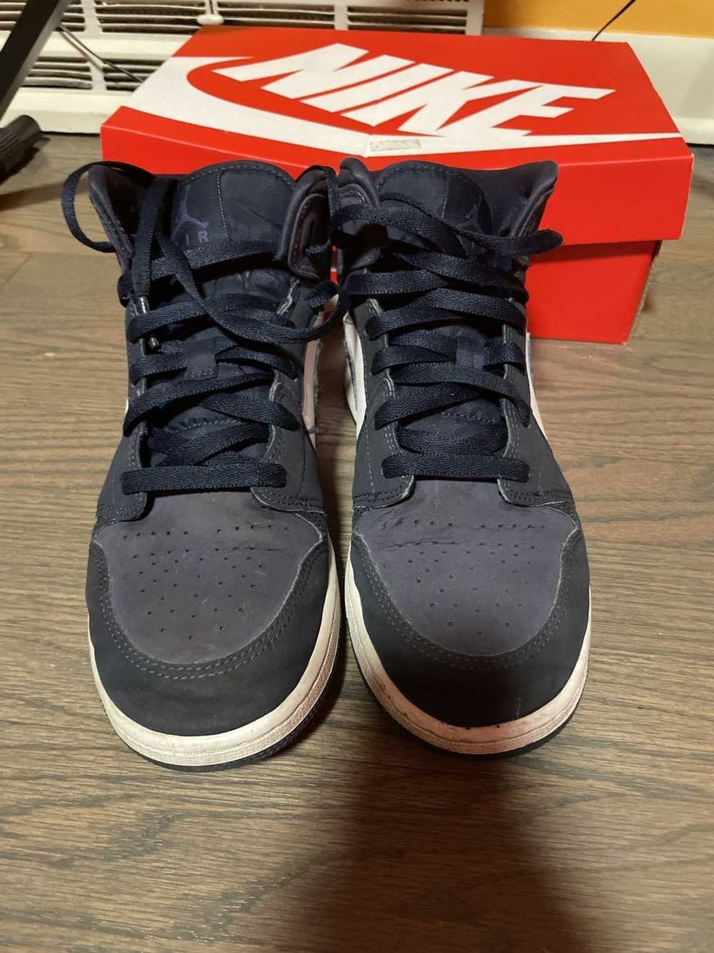 Jordan Brand × Nike Air Jordan 1 Mid Obsidian San… - image 3