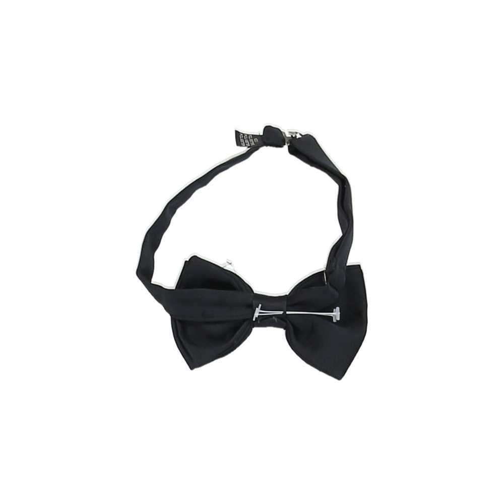 Unbranded Bow Tie - No Size Black Cotton - image 2